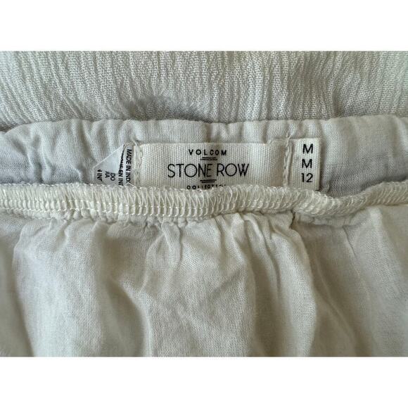 Volcom Stonerow Collection Embroidered Boho Halter Sun Dress - Picture 7 of 9